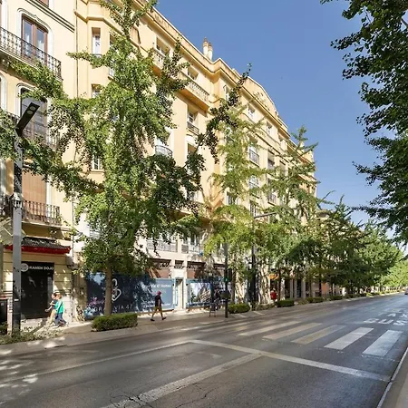 דירה Con Vistas En Gran Via De Luxury *