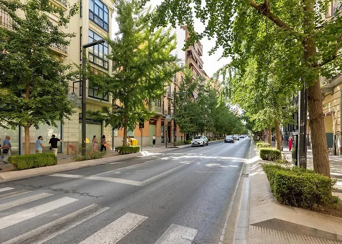 דירה Con Vistas En Gran Via De Luxury גרנדה