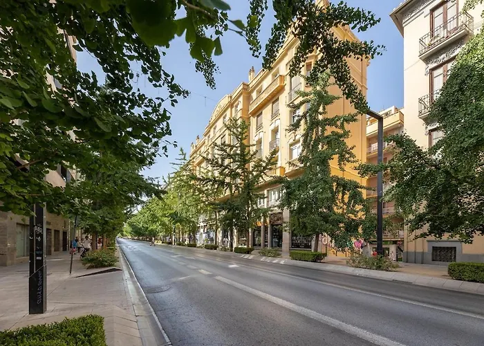 Con Vistas En Gran Via De Luxury גרנדה